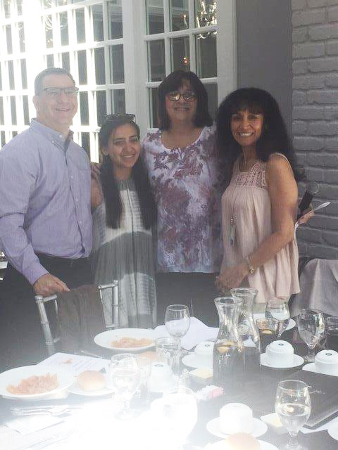 Nassau NYAPT Scholarship Winner Stephanie Tavel with her Family